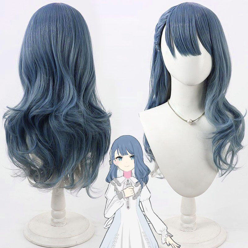 Haruka Kiritani Cosplay Wigs PJSK Wavy Long Wigs