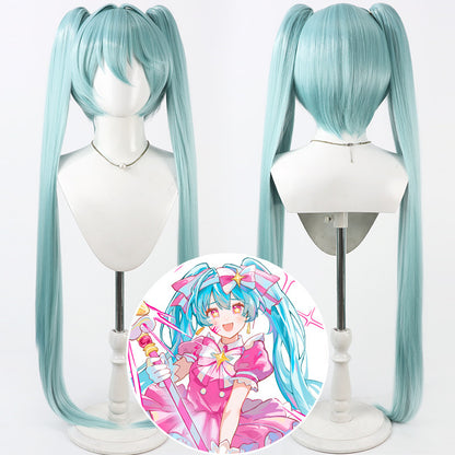 Hatsune Miku Cosplay Wigs Virtual Singer Split Ponytail Wigs
