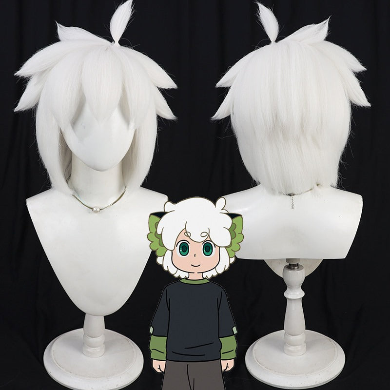 Hei Anime Cosplay Wigs The Legend of Hei 2 Black White Wigs