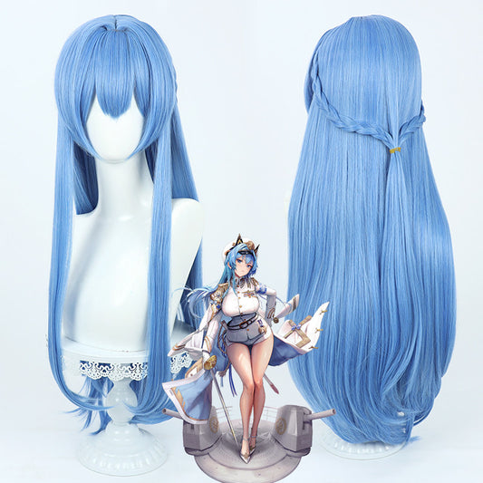 Helen Cosplay Wigs Goddess of Victory: Nikke  Twin Braids Wigs