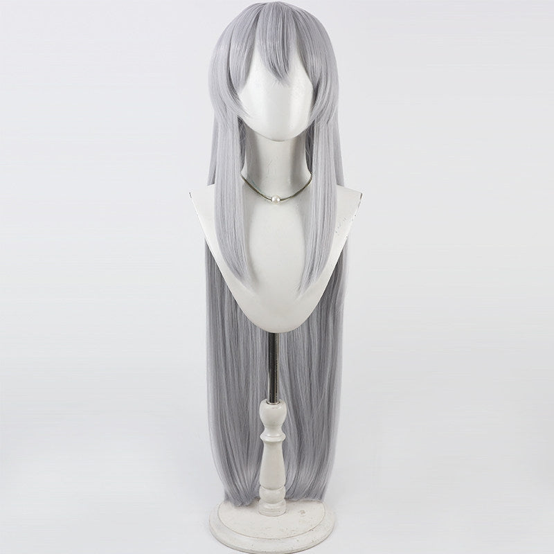 Hikari Shikiji Cosplay Wigs Blue Archive Grey Blue Wigs