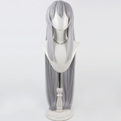 Hikari Shikiji Cosplay Wigs Blue Archive Grey Blue Wigs