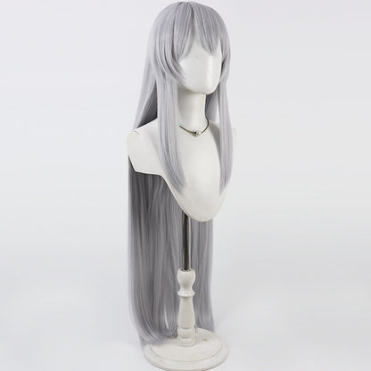 Hikari Shikiji Cosplay Wigs Blue Archive Grey Blue Wigs