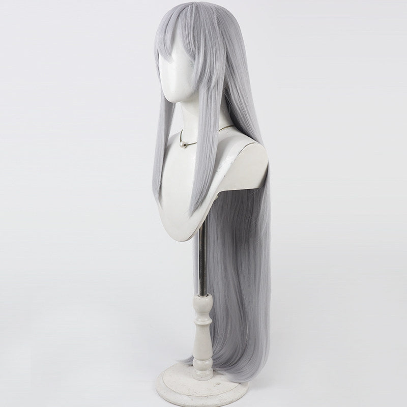 Hikari Shikiji Cosplay Wigs Blue Archive Grey Blue Wigs