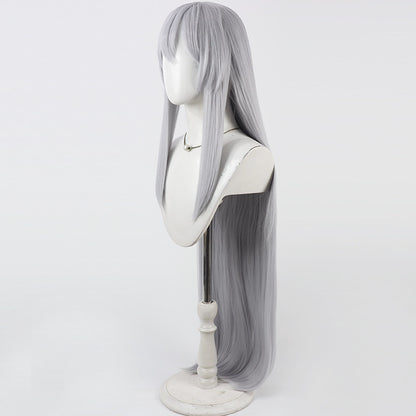 Hikari Shikiji Cosplay Wigs Blue Archive Grey Blue Wigs