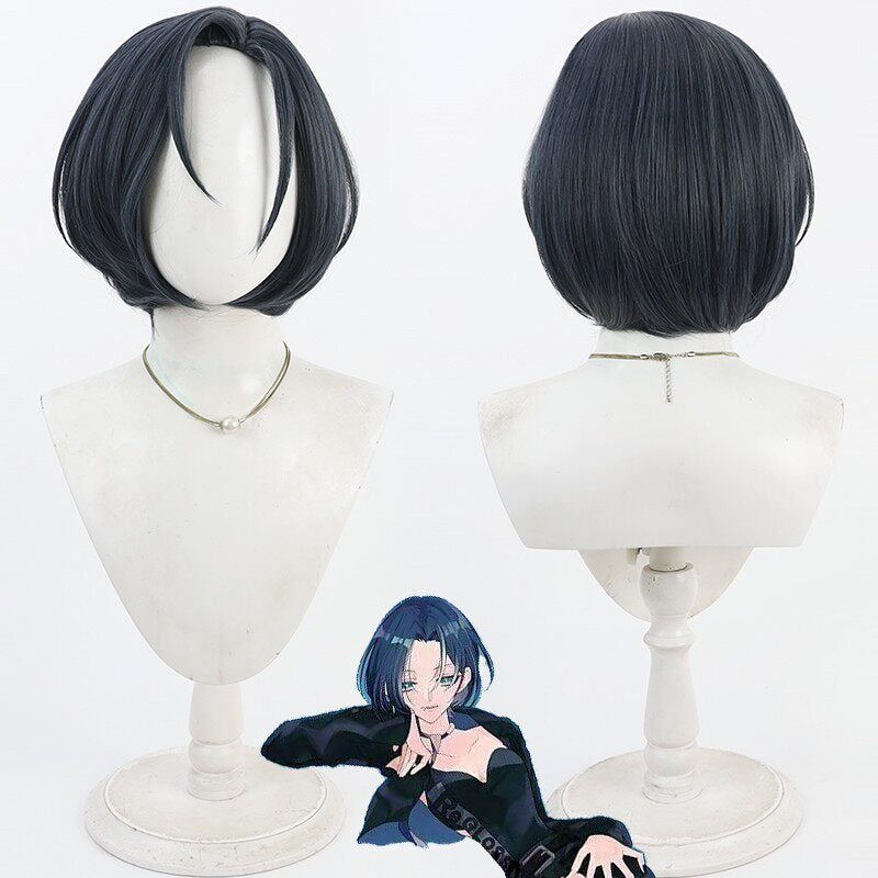 Hiodoshi Ao Cosplay Wigs Hololive VTuber