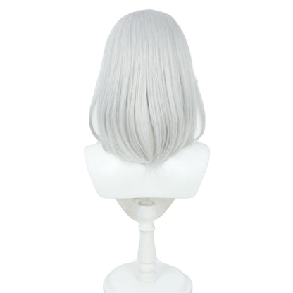 Hishi Miracle Cosplay Wigs Silver White Wigs Pretty Derby