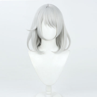 Hishi Miracle Cosplay Wigs Silver White Wigs Pretty Derby