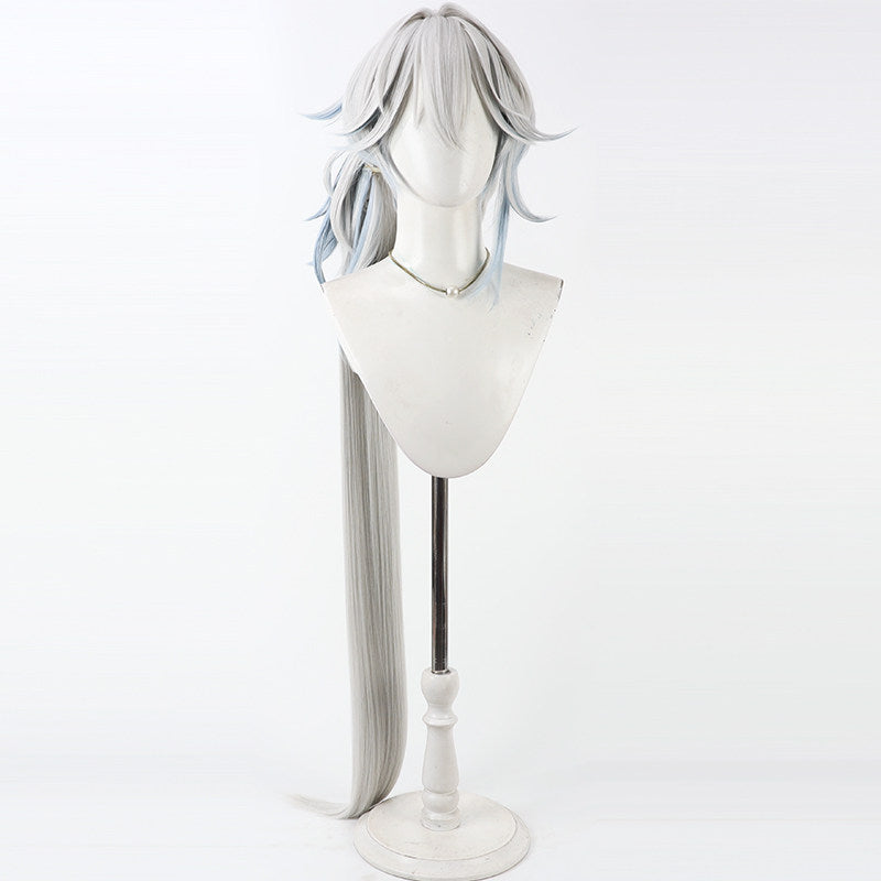 Honkai: Star Rail Cosplay Wigs Games Yao Guang Silver Wigs