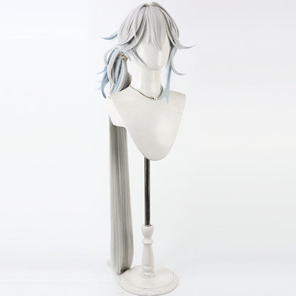 Honkai: Star Rail Cosplay Wigs Games Yao Guang Silver Wigs