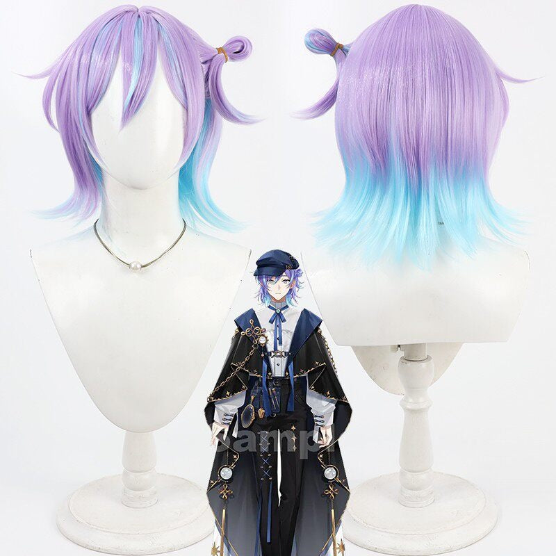 Hoshirube Sho Cosplay Wigs Gradient Wigs NIJISANJI VTuber