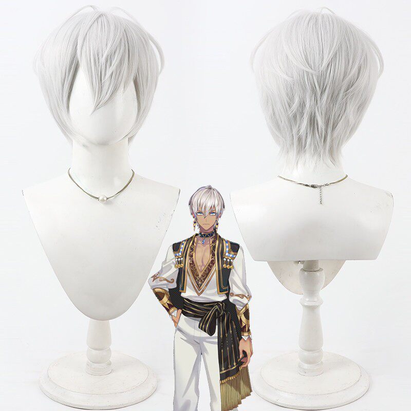 Ibrahim Cosplay Wigs NIJISANJI Virtual YouTuber