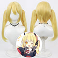 Ibuki Tanga Cosplay Wigs Twin Ponytail Blue Archive Yellow Wigs
