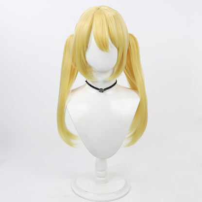Ibuki Tanga Cosplay Wigs Twin Ponytail Blue Archive Yellow Wigs