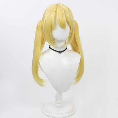 Ibuki Tanga Cosplay Wigs Twin Ponytail Blue Archive Yellow Wigs
