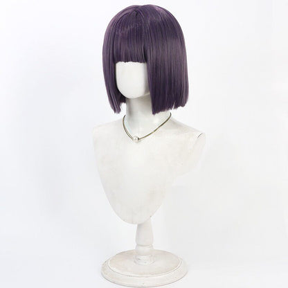 Ichika Nakamasa Cosplay Wigs Fluffy Bob Wigs Blue Archive