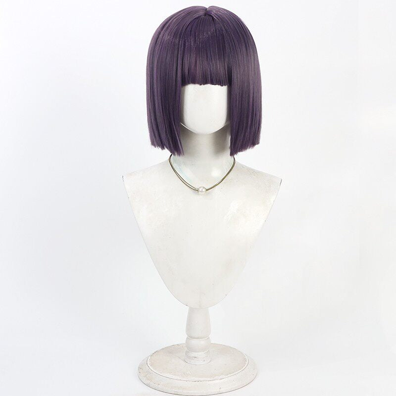 Ichika Nakamasa Cosplay Wigs Fluffy Bob Wigs Blue Archive