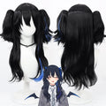 Ichinose Uruha Cosplay Wigs VSpo! VTuber Split Ponytail Wigs