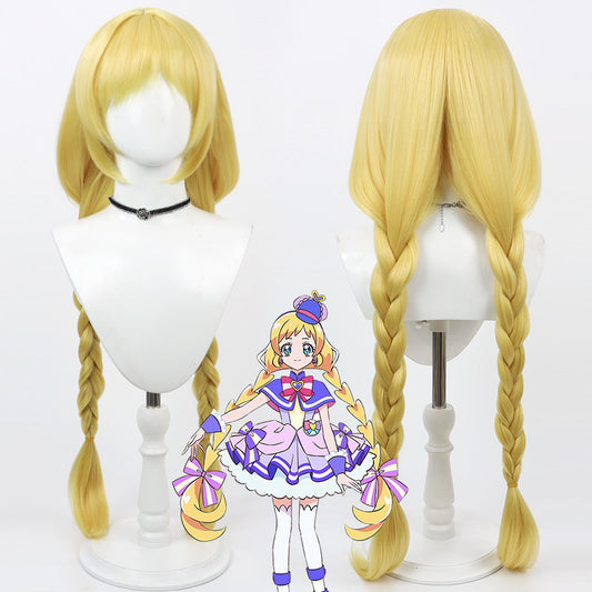 Inukai Iroha Cosplay Wigs Cure Friendy Wonderful Precure! Yellow Wigs