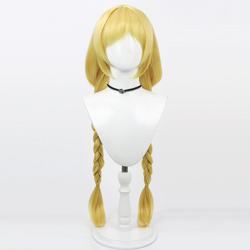 Inukai Iroha Cosplay Wigs Cure Friendy Wonderful Precure! Yellow Wigs