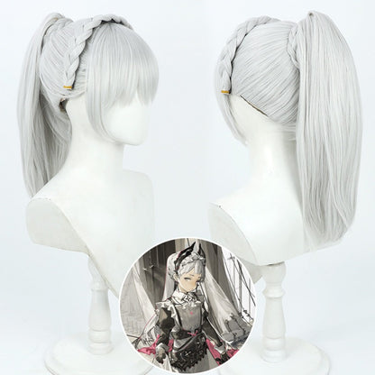 Irene Feather Cosplay Wigs Braid Headband Arknights