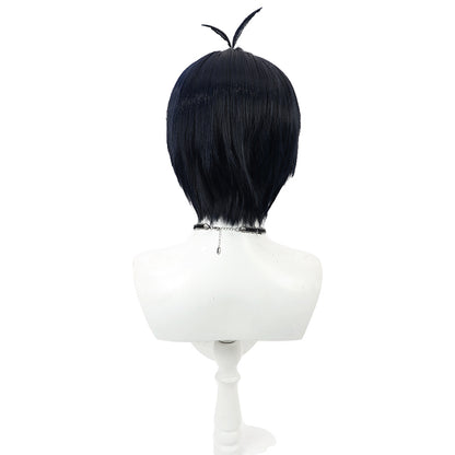 Isagi Yoichi Anime Cosplay Wigs Blue Lock Navy Wigs