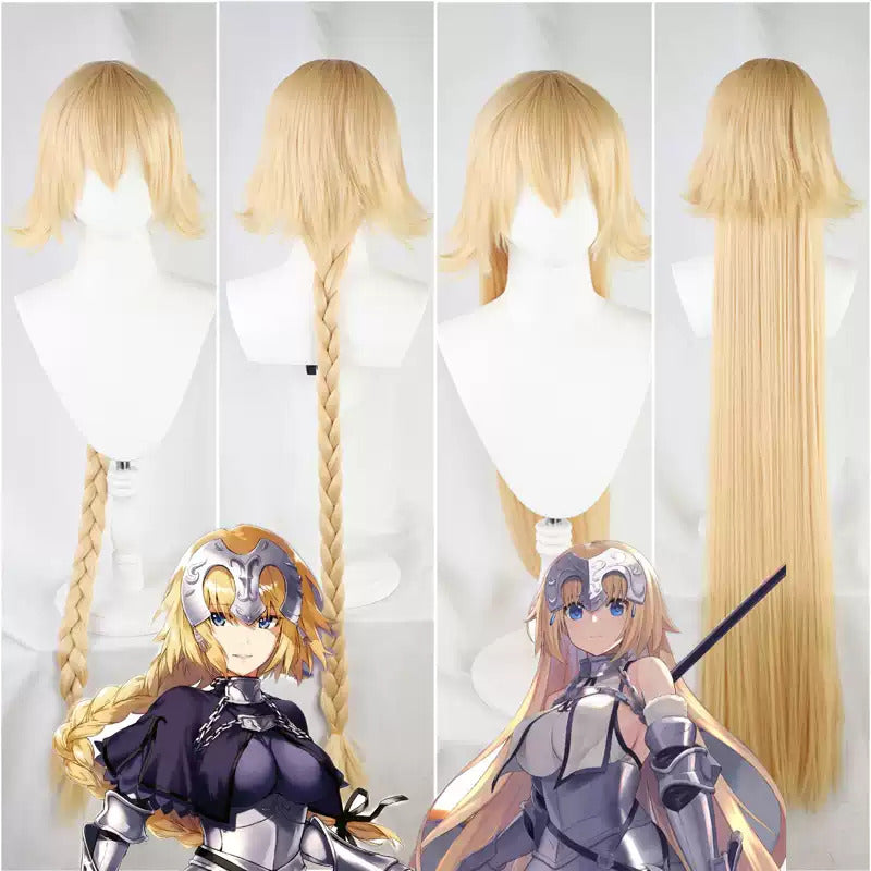 Jeanne d'Arc Cosplay Wigs Fate/Apocrypha Braid Loose Wigs