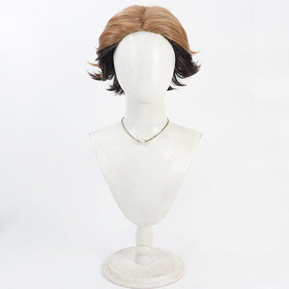 Jo Kitahara Cosplay Wigs Umamusume: Pretty Derby Male Coach Layer Flip