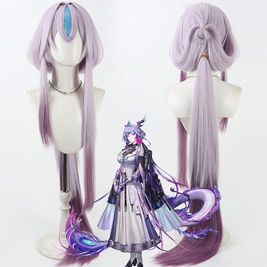 Jun Arknights Cosplay Wigs Extra Long Gradient Wigs
