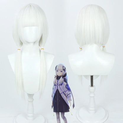 KAF Cosplay Wigs Pure White Wigs KAMITSUBAKI STUDIO