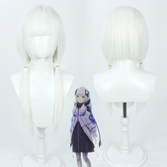 KAF Cosplay Wigs Pure White Wigs KAMITSUBAKI STUDIO