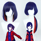KAMITSUBAKI VTuber Rim Cosplay Wigs Kamitsubaki Blue Red Gradient Hair