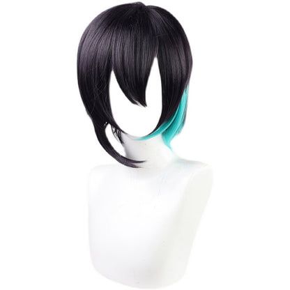Kai Mayuzumi Cosplay Wigs NIJISANJI VTuber Black Purple Wigs