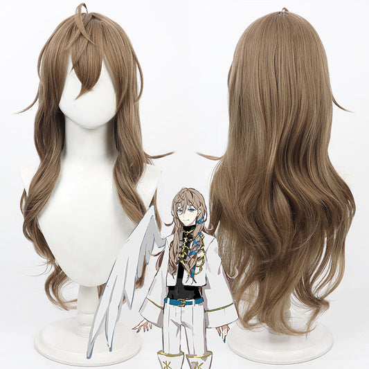 Kanae Cosplay Wigs Bloody Groovy Curly Long Hair NIJISANJI VTuber