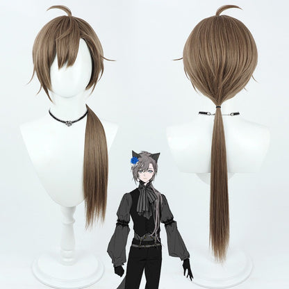 Kanae Cosplay Wigs NIJISANJI Wolf Tail Wigs