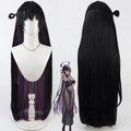 Karin Kakudate Cosplay Wigs Qipao Fan Blue Archive