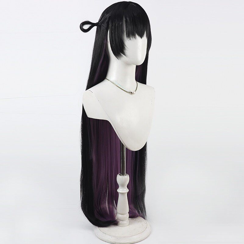 Karin Kakudate Cosplay Wigs Qipao Fan Blue Archive