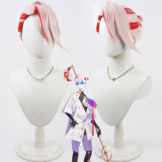 Karna Cosplay Wigs Fate/Grand Order Pale Light Pink Wigs