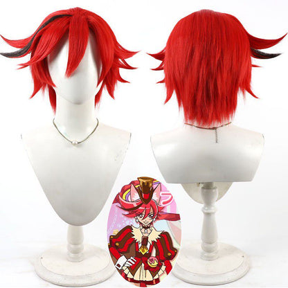 Kenjo Akira Cosplay Wigs Cure Chocolat Red Wigs KiraKira☆Pretty Cure A La Mode