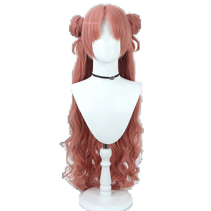 Kirara Yozakura Cosplay Wigs Double Buns Hair Blue Archive