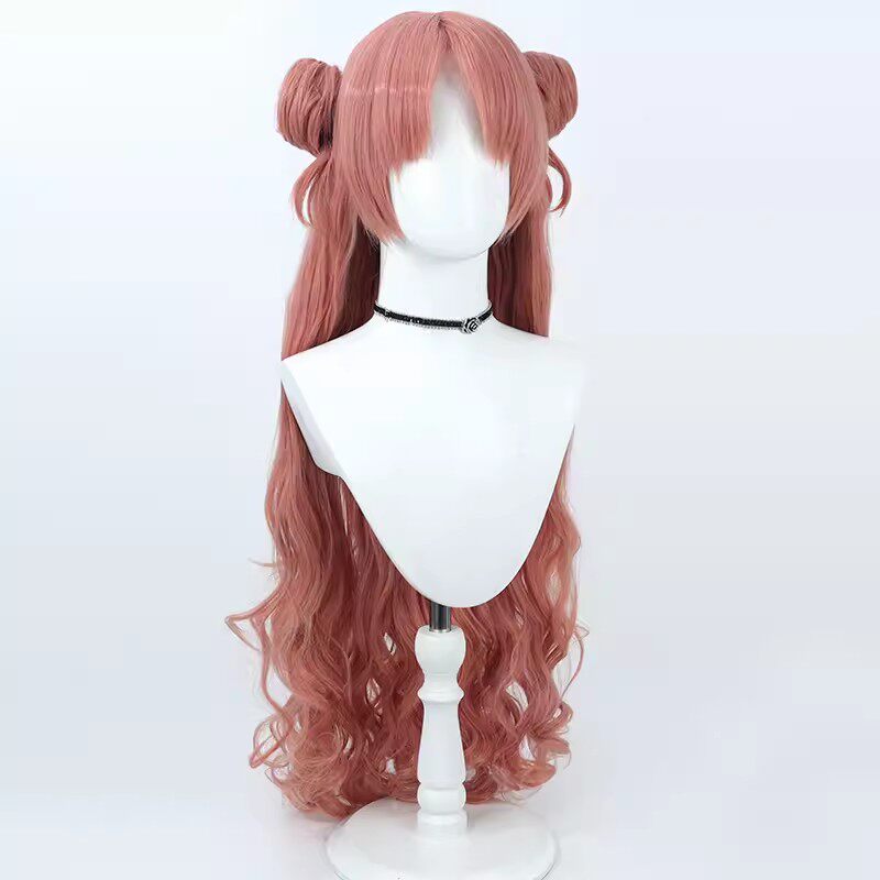 Kirara Yozakura Cosplay Wigs Double Buns Hair Blue Archive