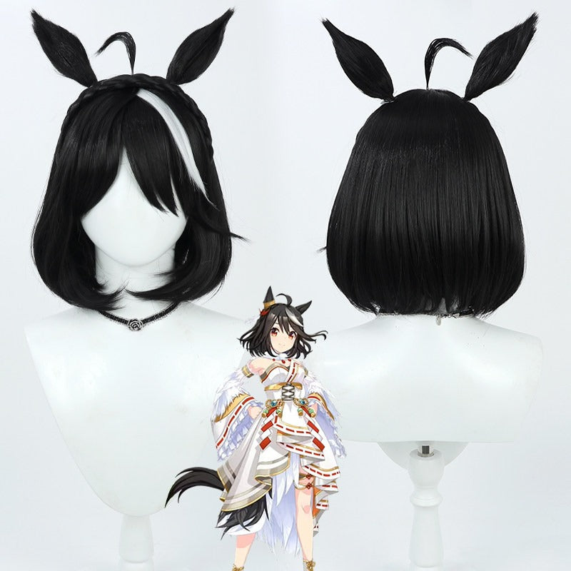 Kitasan Black Cosplay Wigs Master Performer Pretty Derby