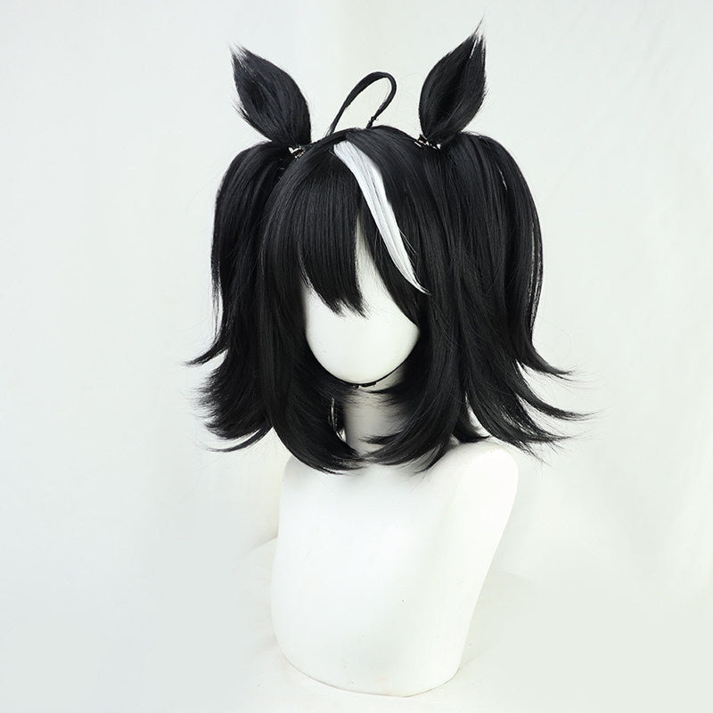 Kitasan Black Cosplay Wigs Pretty Derby Ponytail Tail