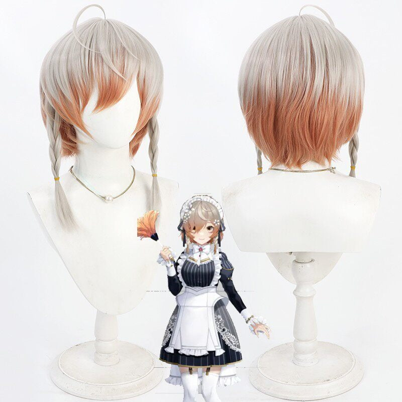 Klara Charmwood Cosplay Wigs Maid Style NIJISANJI EN VTuber