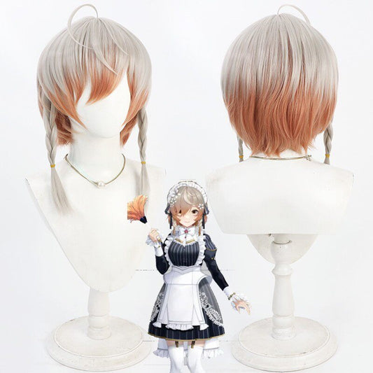 Klara Charmwood Cosplay Wigs Maid Style NIJISANJI EN VTuber
