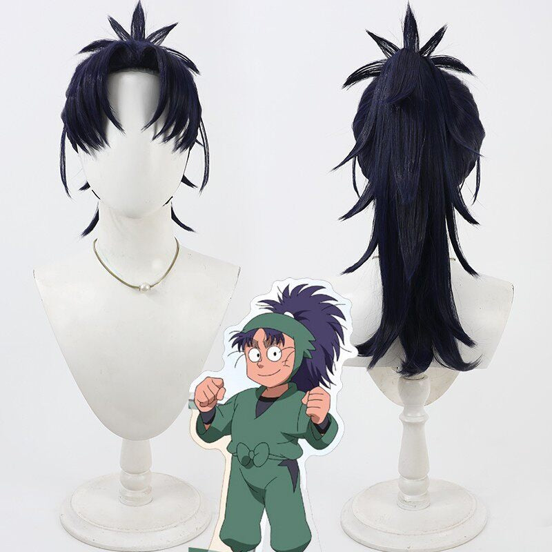 Koheita Nanamatsu Cosplay Wigs Ninjaboy Rantaro Anime Navy Wigs