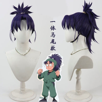 Koheita Nanamatsu Cosplay Wigs Ninjaboy Rantaro Anime Navy Wigs