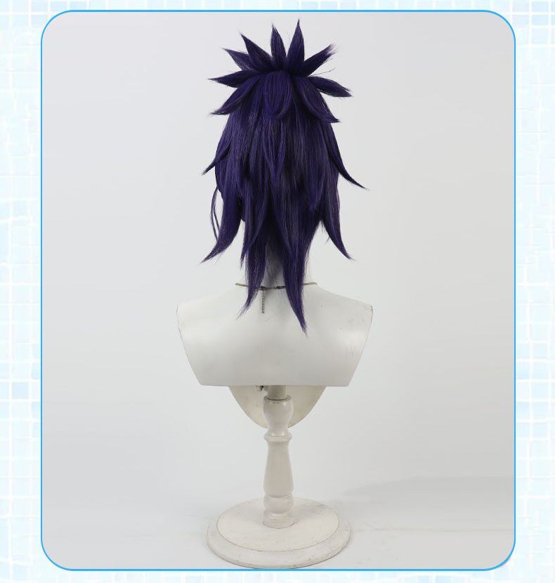 Koheita Nanamatsu Cosplay Wigs Ninjaboy Rantaro Anime Navy Wigs
