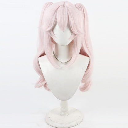 Koyanskaya of Light Cosplay Wigs FGO Pale Pink Wigs Split Ponytail