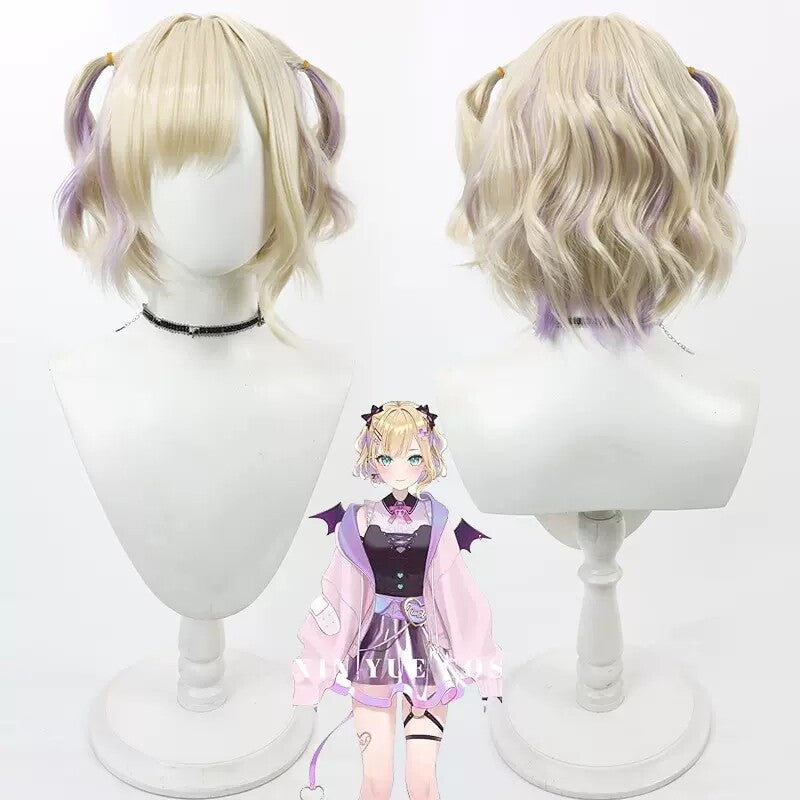 Kurumi Noah Cosplay Wigs NIJISANJI VTuber Multi Highlight Wigs